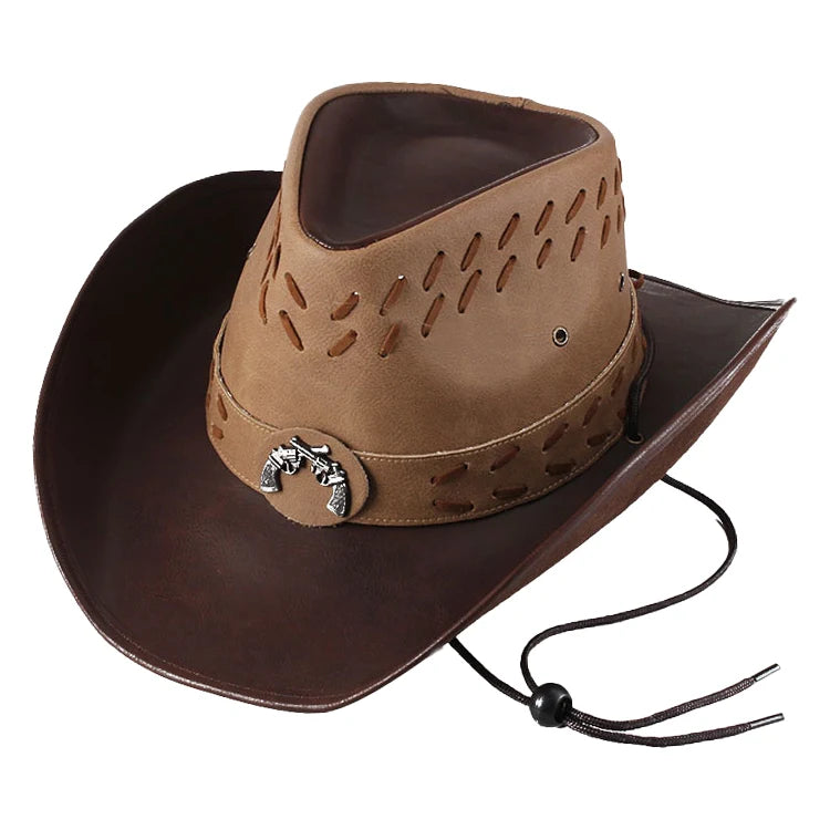 Leather Cowboy Hat